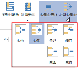 思维导图连接线样式