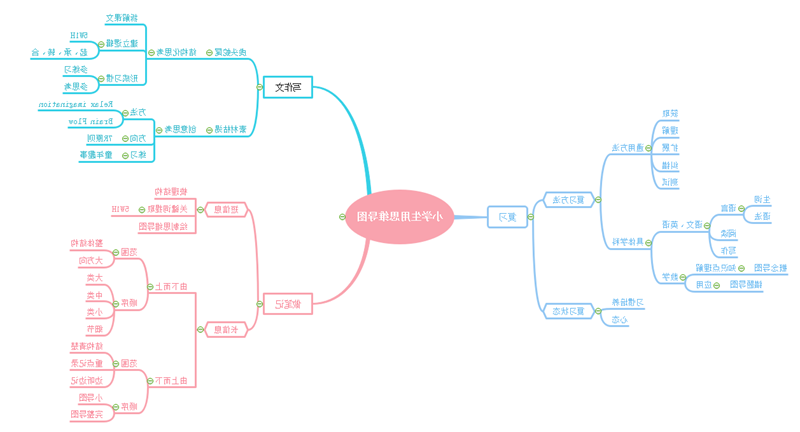 小学生使用思维导图