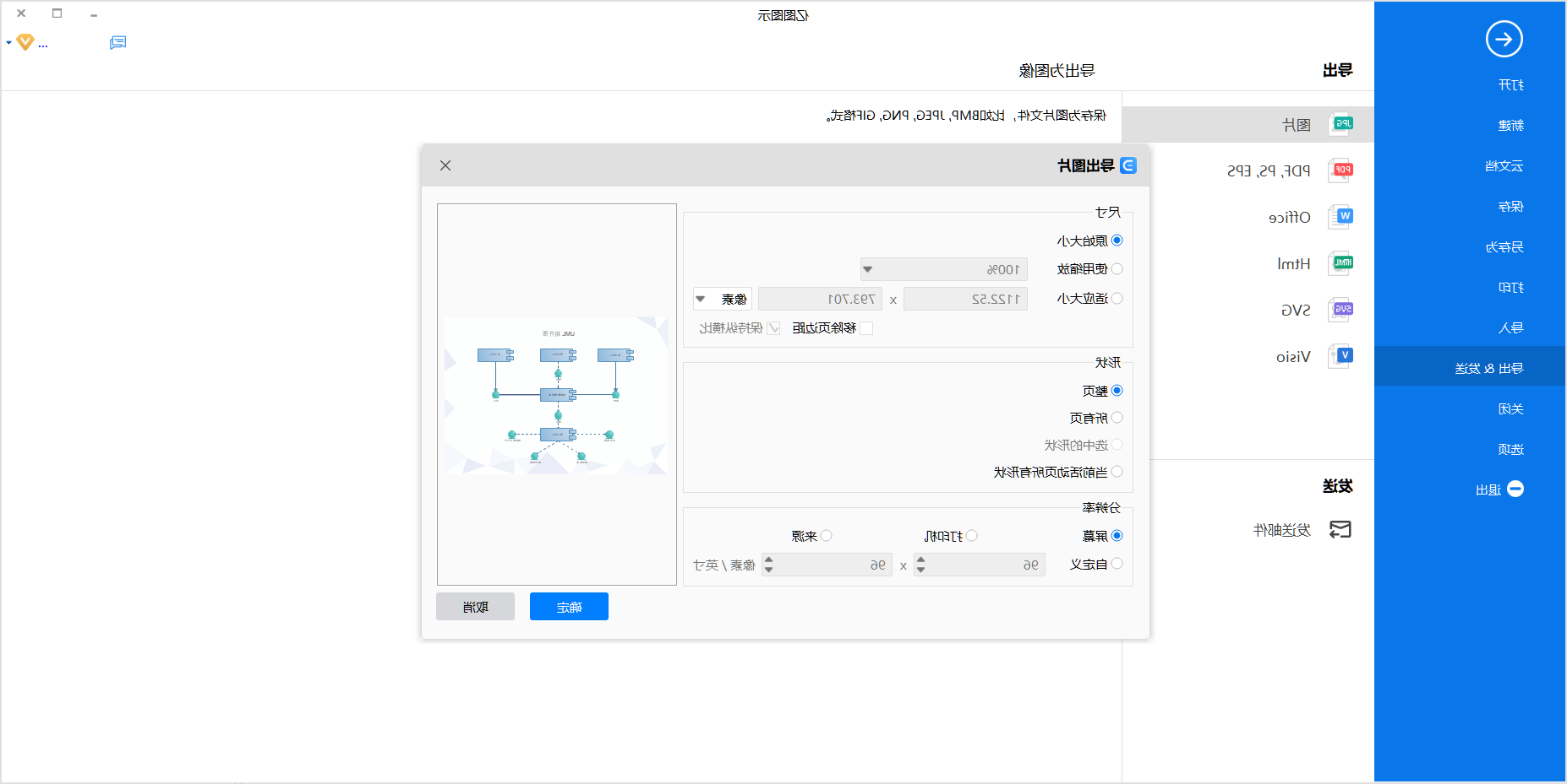 UML建模图保存